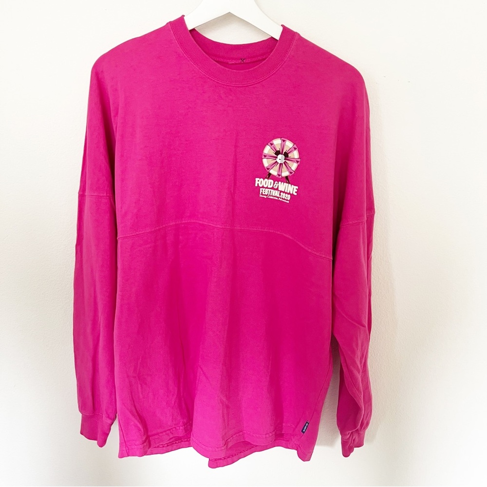 2020 Disney Food & Wine Festival Pink Spirit Jersey EUC Size Small - Picture 2 of 8
